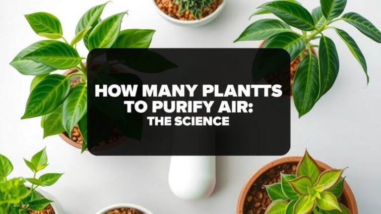 How Many Plants To Purify Air: The Science