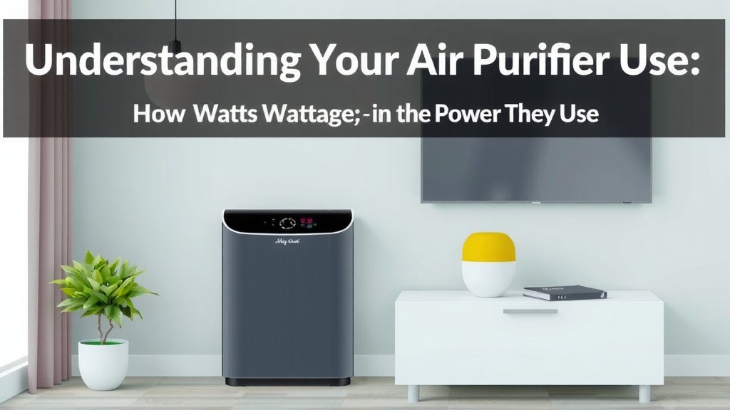 Understanding Your Air Purifier's Energy Use