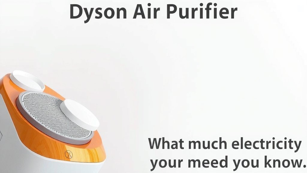 Dyson Air Purifier Energy Use: What You Need to Know