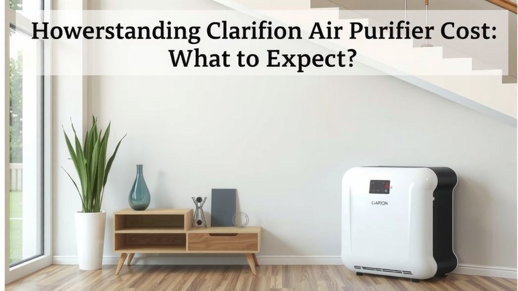 Understanding Clarifion Air Purifier Pricing