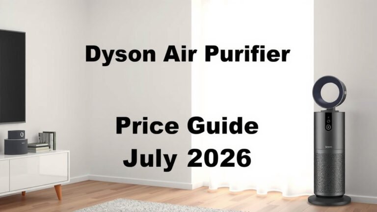Dyson Air Purifier Price Guide July 2026
