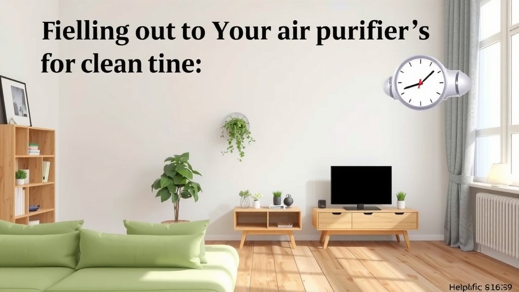 Figuring Out Your Air Purifier's Run Time