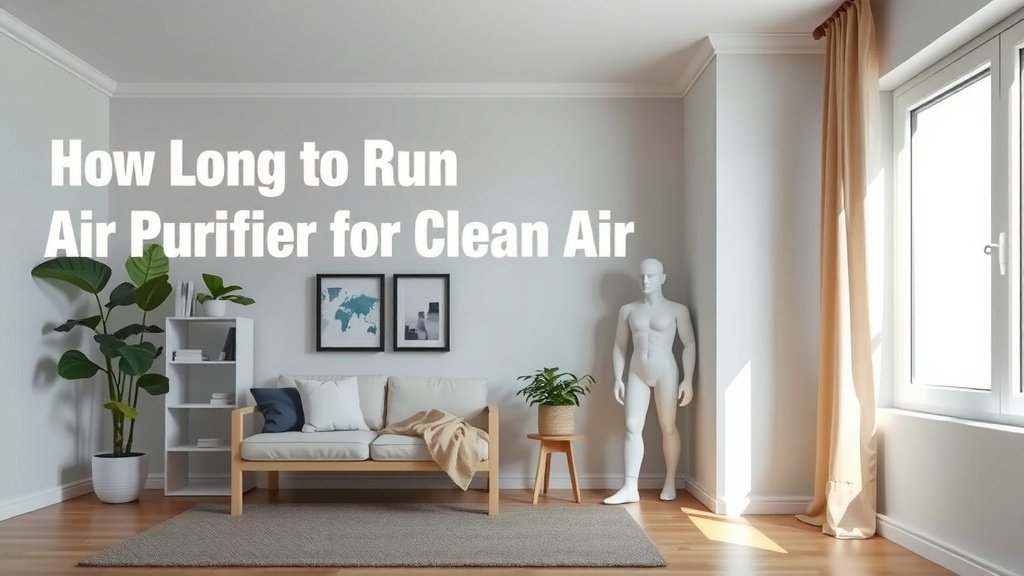 How Long to Run Air Purifier for Clean Air