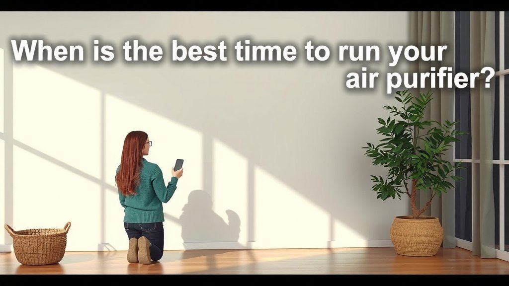 When Is the Best Time to Run Your Air Purifier?