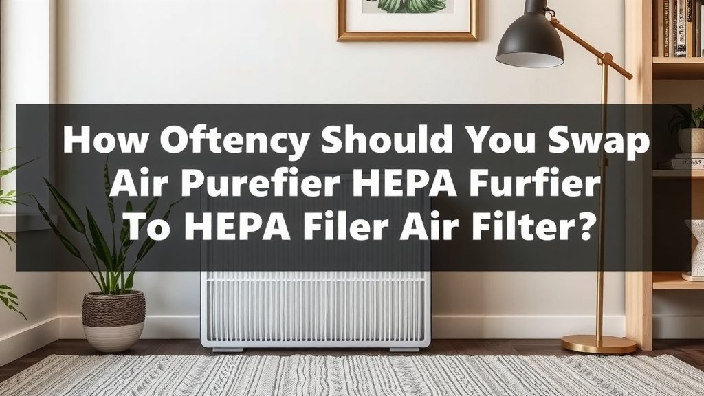 How Often Should You Swap Your Air Purifier HEPA Filter?