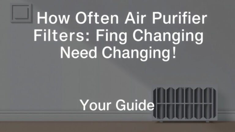 How Often Air Purifier Filters Need Changing: Your Guide
