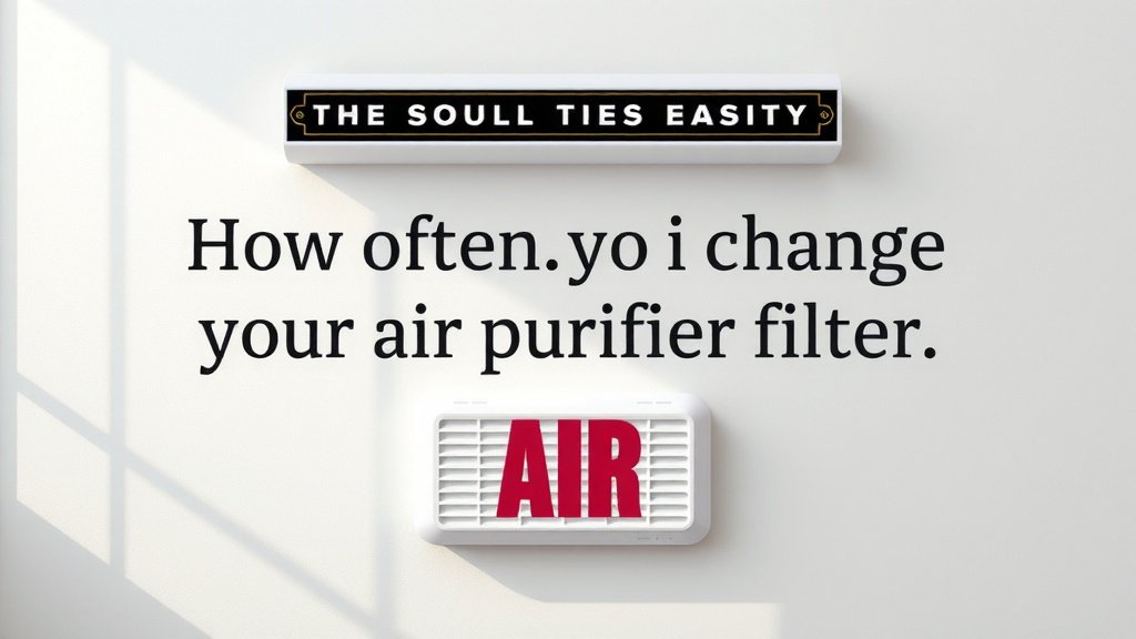 How Often to Change Your Air Purifier Filter