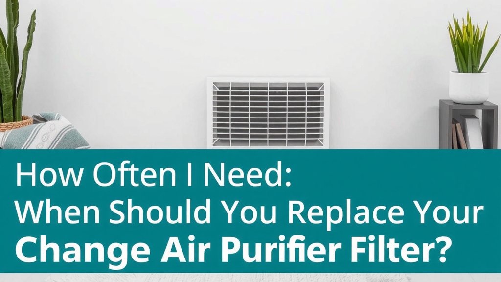 When Should You Replace Your Air Purifier Filter?