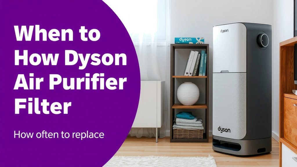When to Swap Out Your Dyson Air Purifier Filter