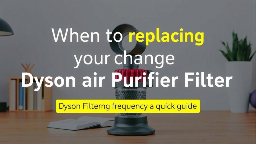 When to Replace Your Dyson Air Purifier Filter