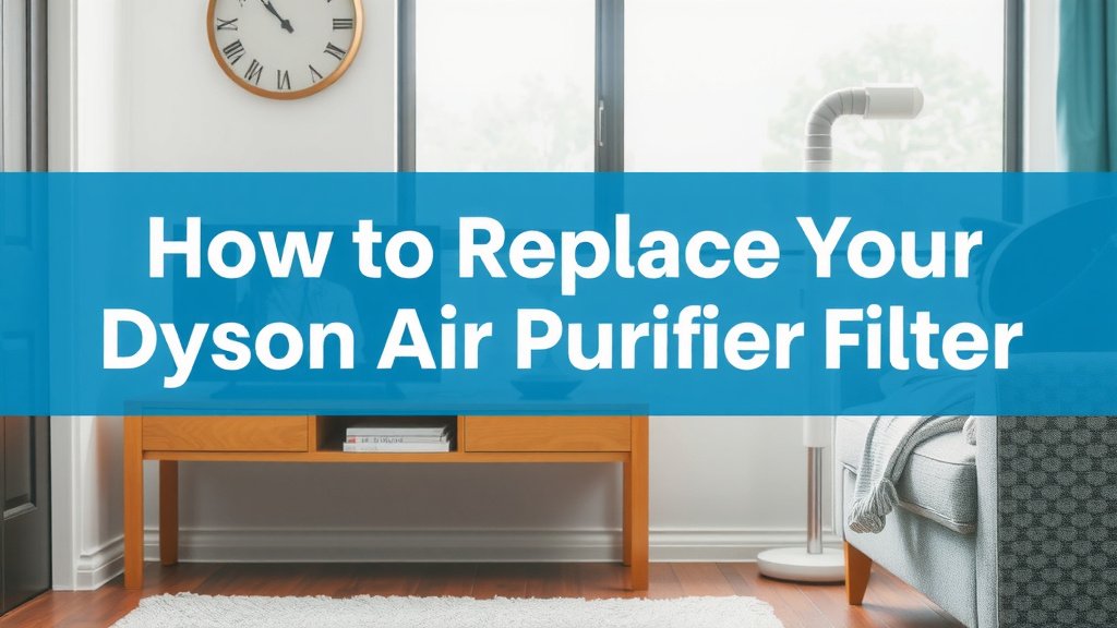 When to Replace Your Dyson Air Purifier Filter