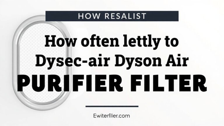How Often to Replace Dyson Air Purifier Filter