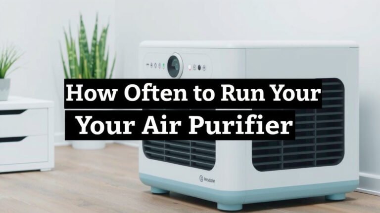 How Often To Run Your Air Purifier: A Guide