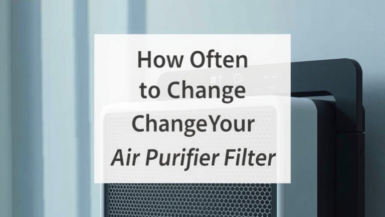How Often to Change Your Air Purifier Filter