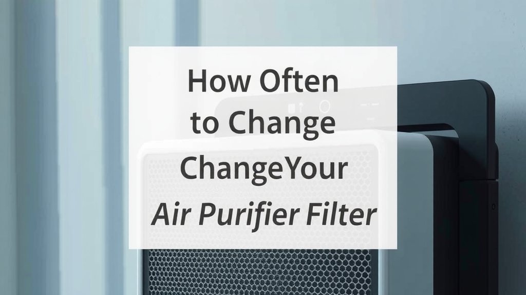 How Often to Change Your Air Purifier Filter