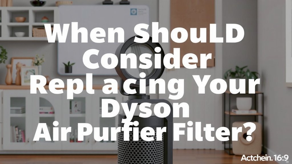 When Should You Consider Replacing Your Dyson Air Purifier Filter?