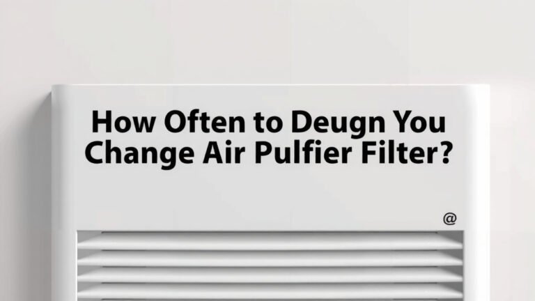 How Often to Change Air Purifier Filter: A Guide