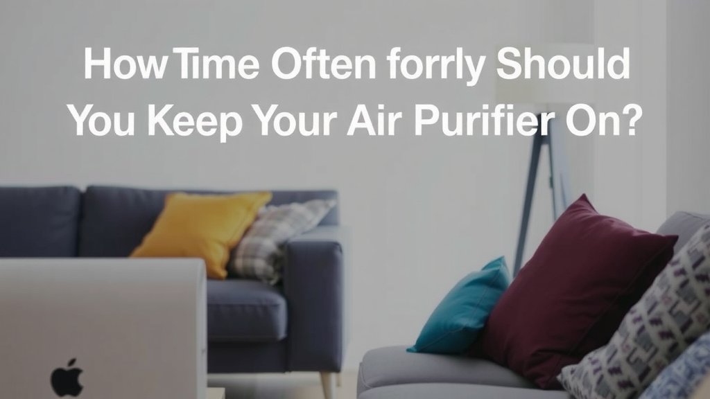 Understanding Your Air Purifier's Run Time
