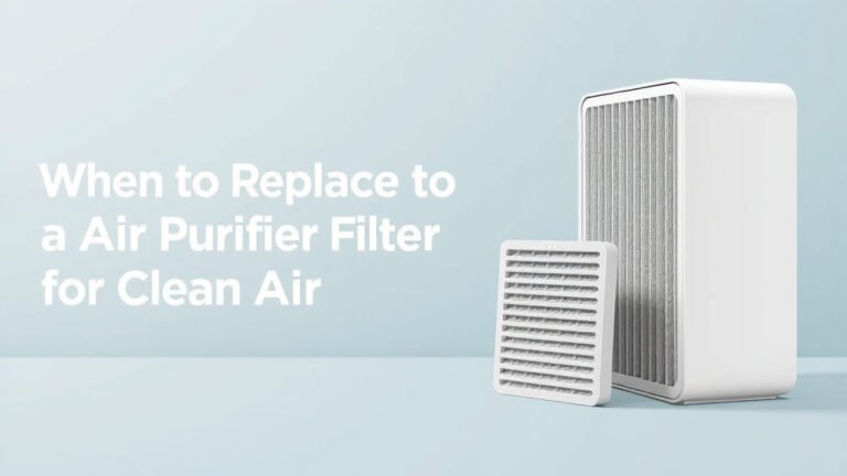 When to Replace Your Air Purifier Filter for Clean Air