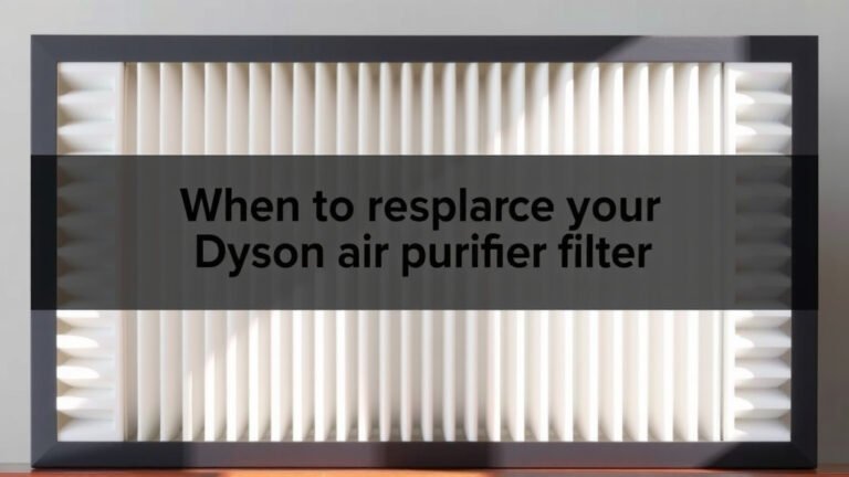 When to Replace Your Dyson Air Purifier Filter