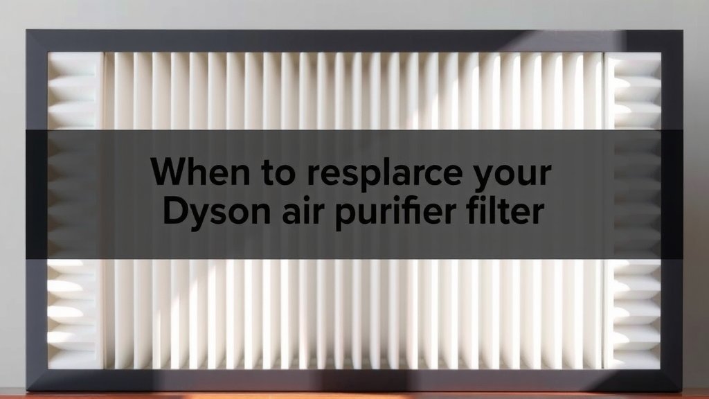 When to Replace Your Dyson Air Purifier Filter