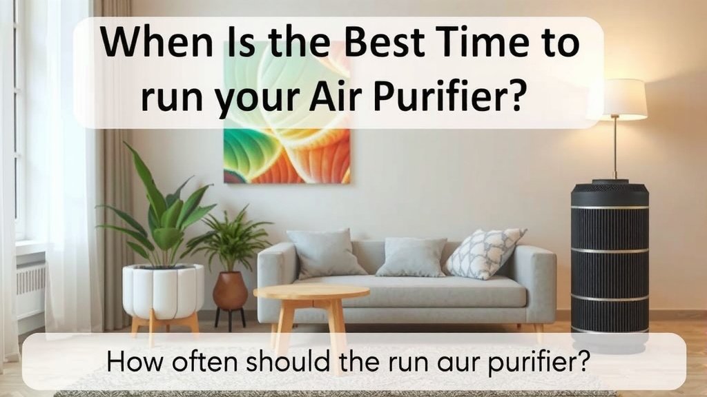 When Is the Best Time to Run Your Air Purifier?