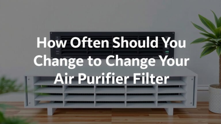 How Often Should You Change Your Air Purifier Filter