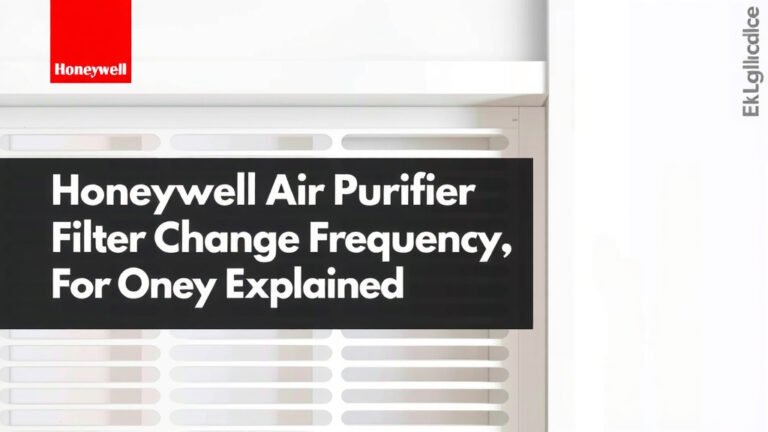 Honeywell Air Purifier Filter Change Frequency Explained