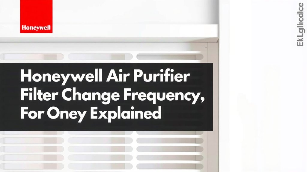 Honeywell Air Purifier Filter Change Frequency Explained