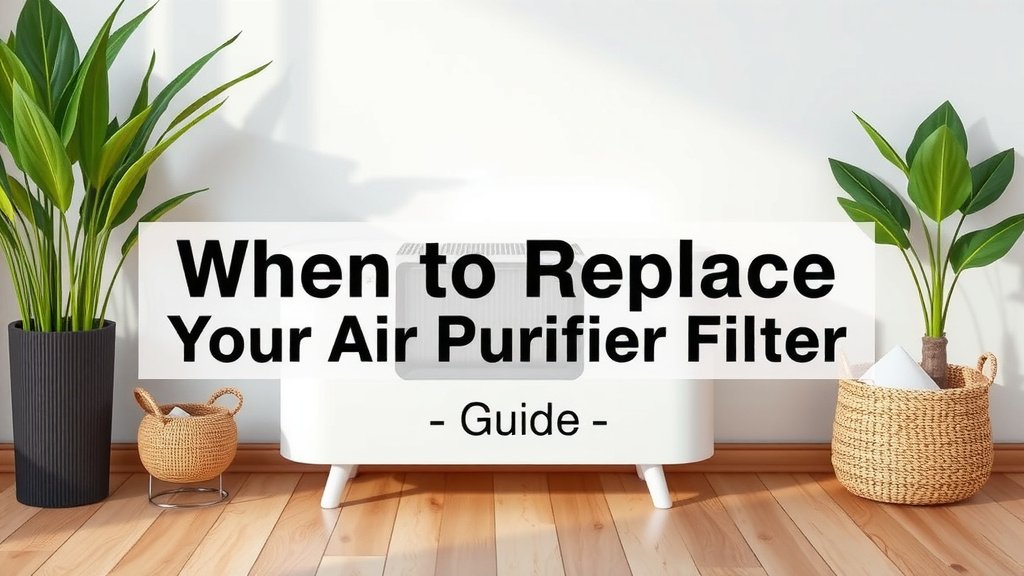When to Replace Your Air Purifier Filter: A Guide