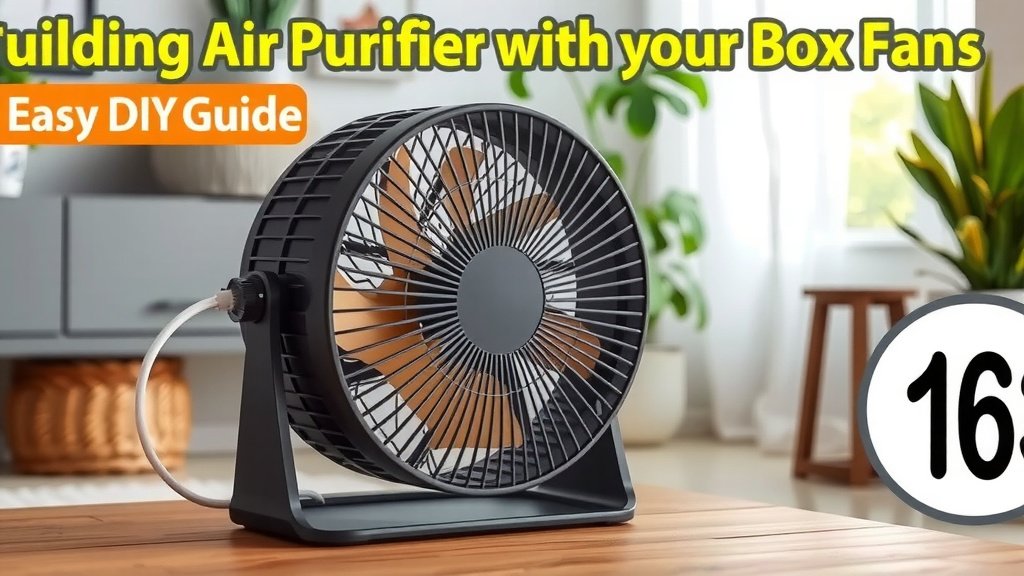 Creating Your DIY Air Purifier with a Box Fan