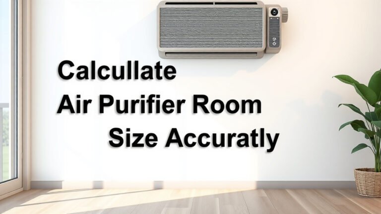 Calculate Air Purifier Room Size Accurately