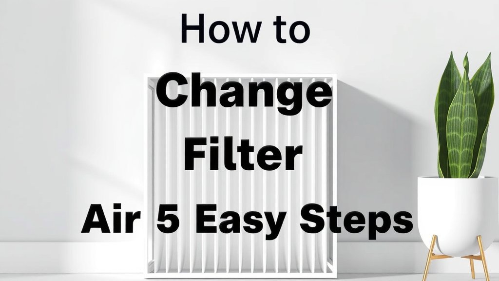 How to Change Your Air Purifier Filter in 5 Easy Steps