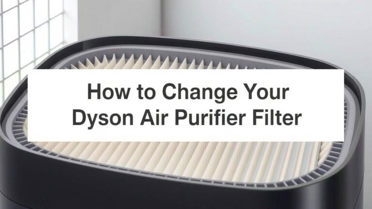 How to Change Your Dyson Air Purifier Filter