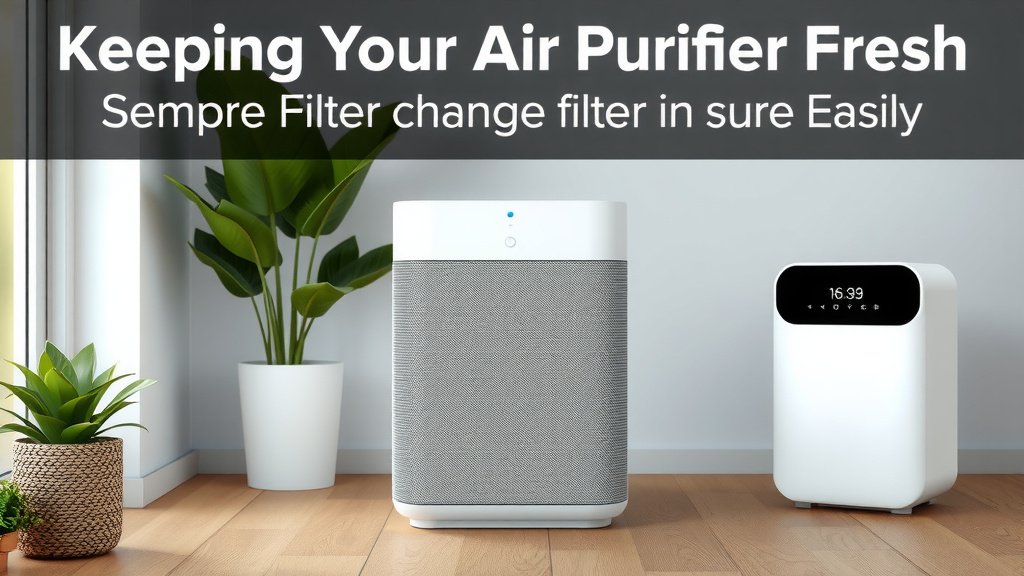Keeping Your Air Purifier Fresh: A Simple Filter Change Guide