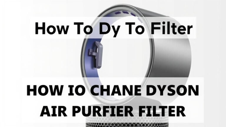 How to Change Your Dyson Air Purifier Filter