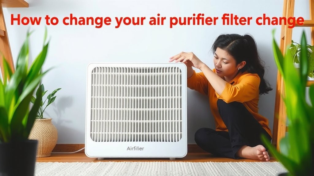 Performing Your Air Purifier Filter Change
