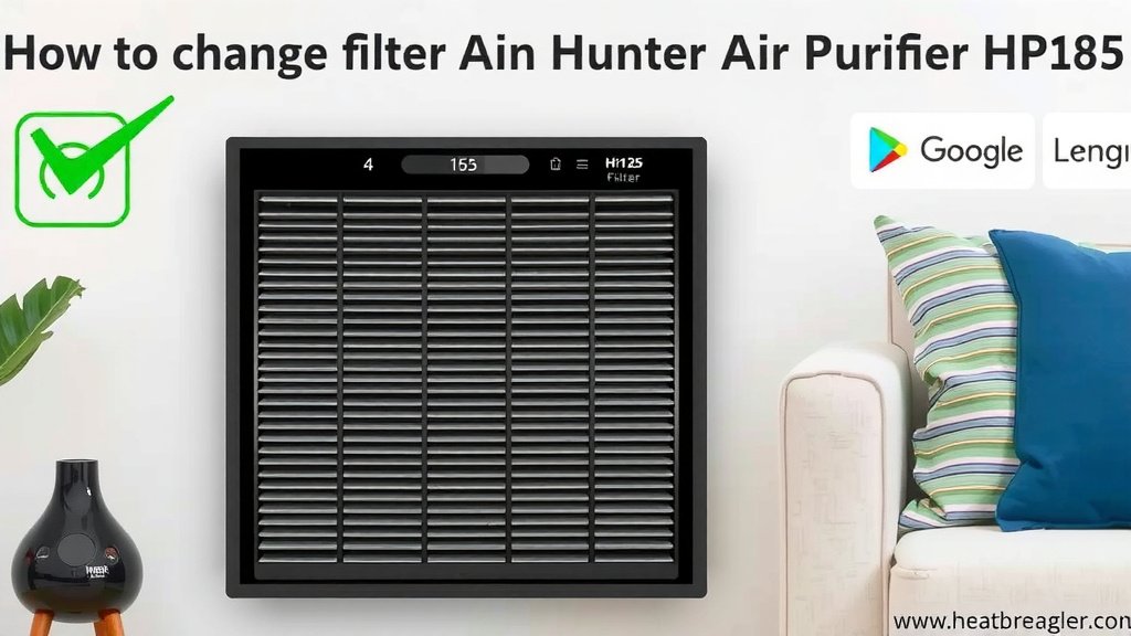 Swapping Your Hunter HP125 Air Purifier Filter: A Simple Guide
