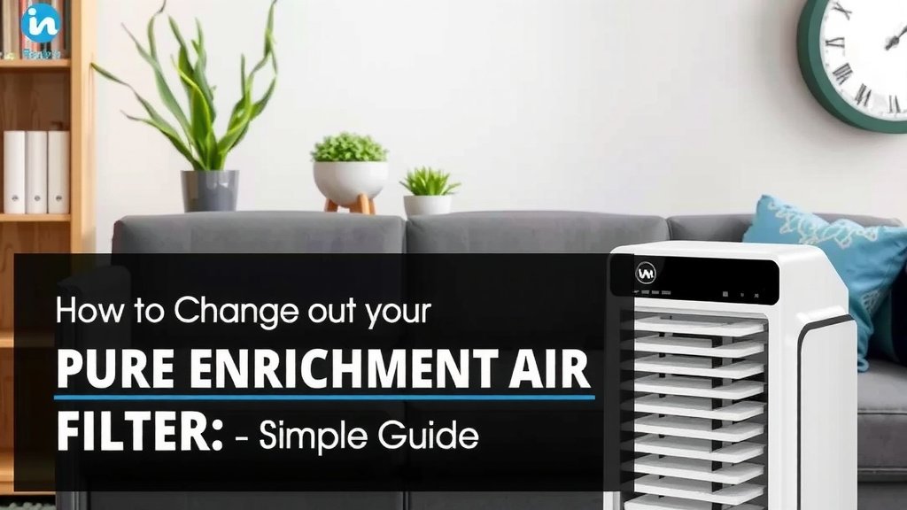 Swapping Out Your Pure Enrichment Air Purifier Filter: A Simple Guide