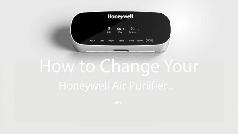 How to Change Your Honeywell Air Purifier Pre-Filter