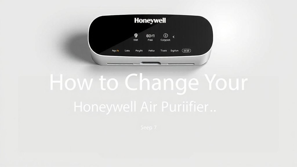 How to Change Your Honeywell Air Purifier Pre-Filter