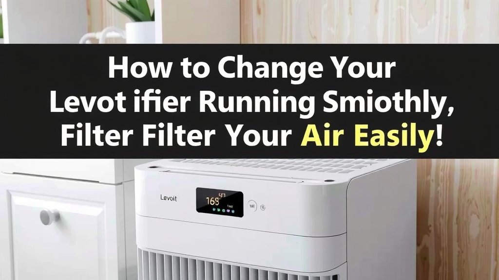 Keeping Your Levoit Air Purifier Running Smoothly