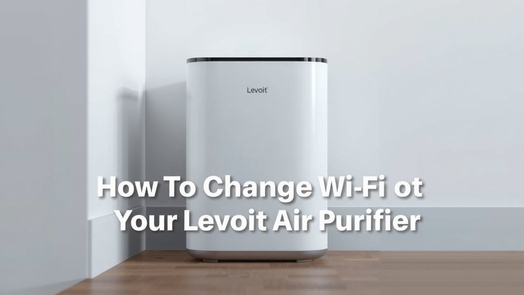 How to Change Wi-Fi on Your Levoit Air Purifier