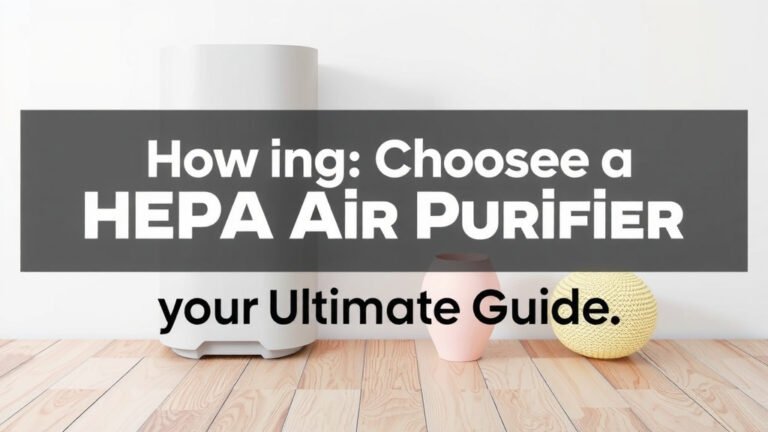 Choosing a HEPA Air Purifier: Your Ultimate Guide