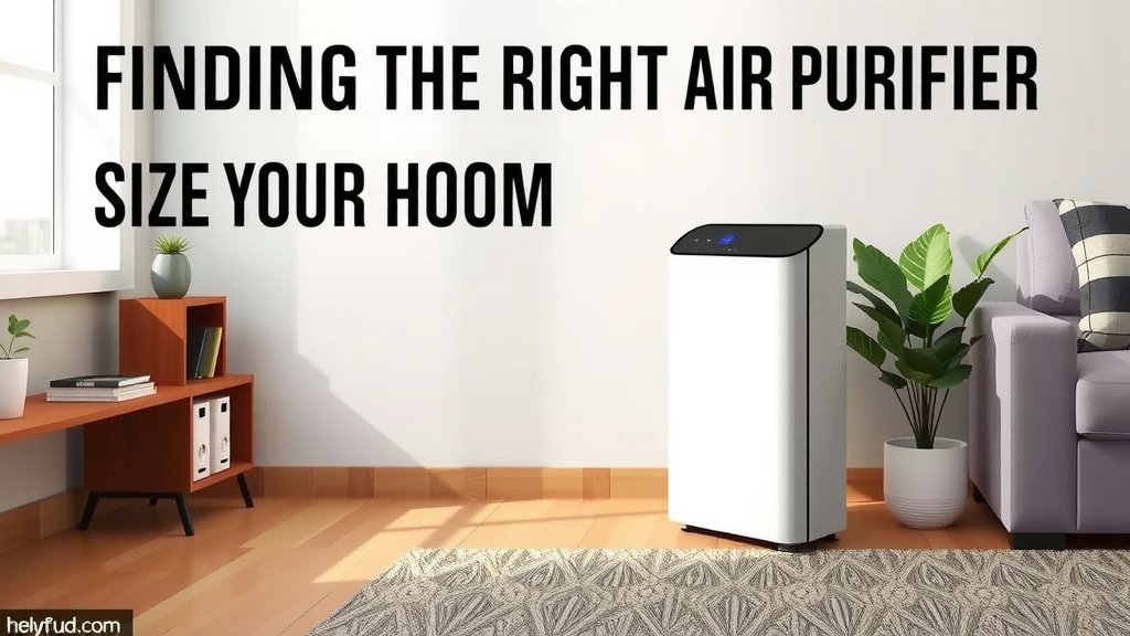 Finding the Right Air Purifier Size for Your Home