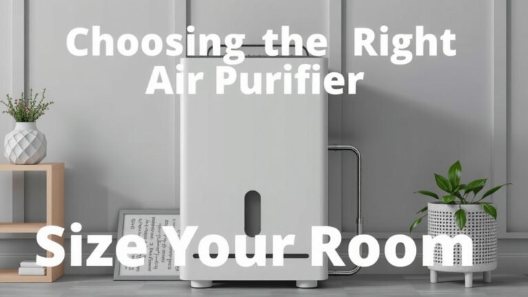 Choosing the Right Air Purifier Size for Your Room