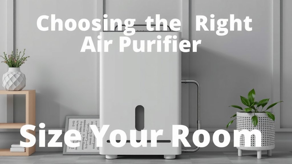 Choosing the Right Air Purifier Size for Your Room