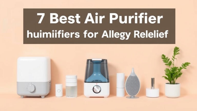 7 Best Air Purifier Humidifiers for Allergy Relief