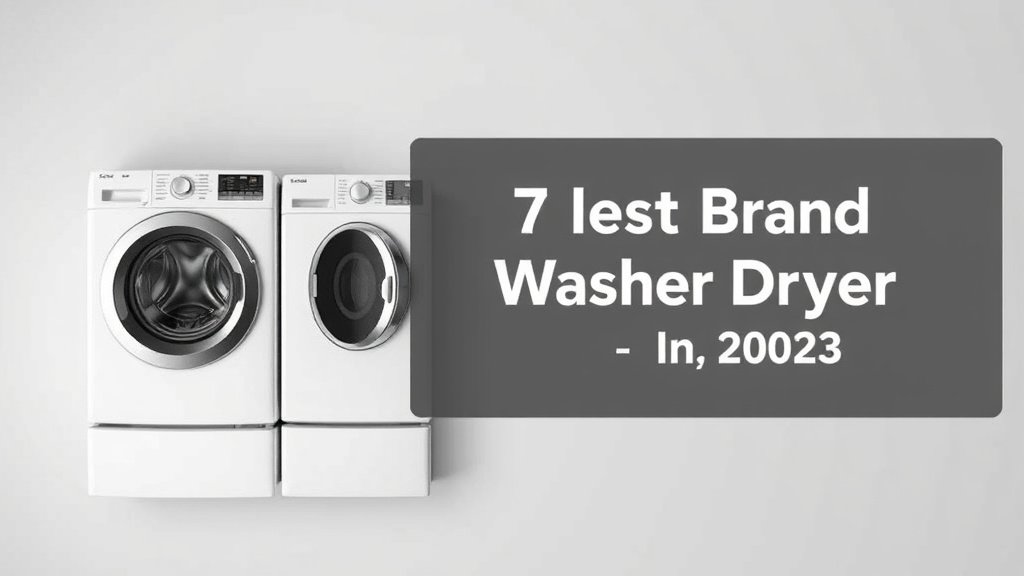 7 Best Brand Stackable Washer Dryer [In 2026]