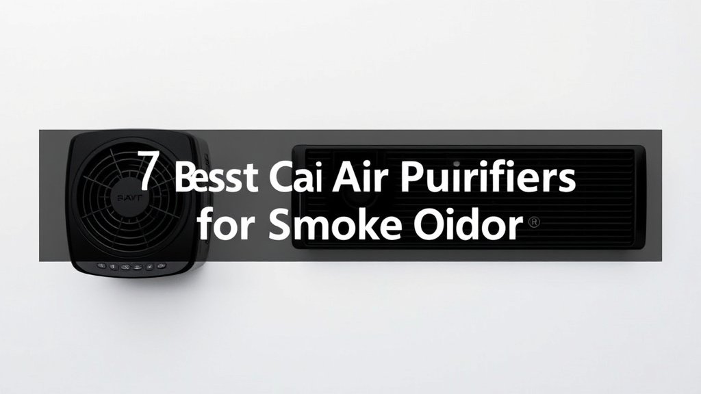 7 Best Car Air Purifiers for Smoke Odors